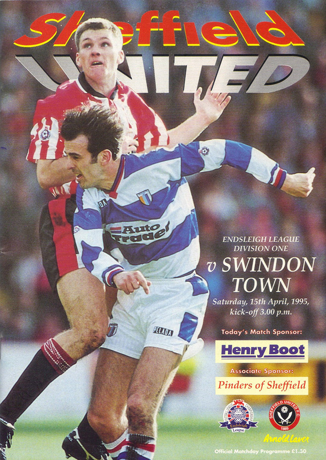 <b>Saturday, April 15, 1995</b><br />vs. Sheffield United (Away)